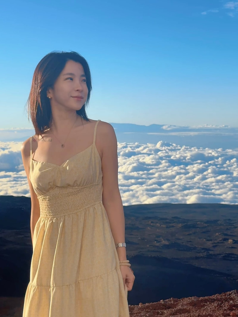 Susan 彭姗在夏威夷旅行中的近期照片